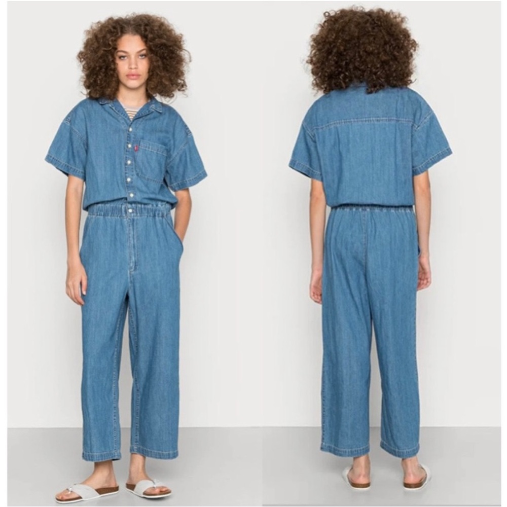 Levi’s Cinched waist Jumpsuit NWT - Picture 2 of 8